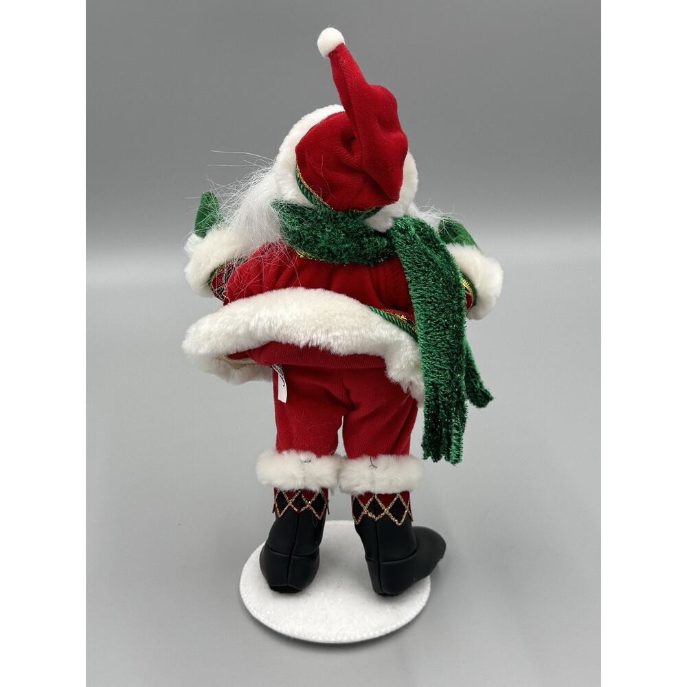 2007 Annalee Santa Claus Poseable Christmas Doll Decor Figurine 10” - Picture 4 of 6